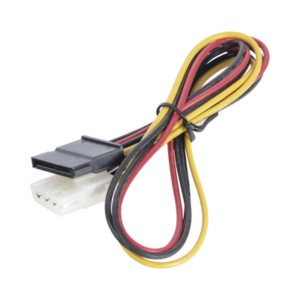 Cable de Corriente Simple SATA / HI 4 Sata / F,0.4 m para DVR epcom y HIKVISION