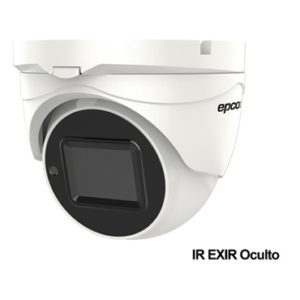 Eyeball TURBOHD 5 Megapixel / Lente Mot. 2.7 a 13.5 mm / 40 mts IR EXIR / dWDR / 4 Tecnologías (TVI / AHD / CVI / CVBS) / IP67