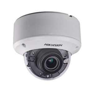 Domo TURBOHD 5 Megapixel / Lente Mot. 2.7 a 13.5 mm / 40 mts IR EXIR / dWDR / 4 Tecnologías (TVI / AHD / CVI / CVBS) / IP67 / IK10