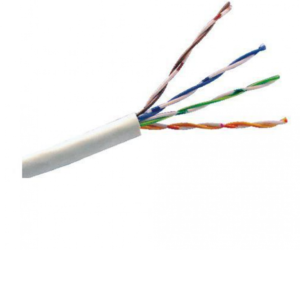 SAXXON OUTP6CCA305BC - Cable UTP CCA / Categoria 6 / Color blanco / Interior / 305 Mts / Redes / Video / 4 Pares