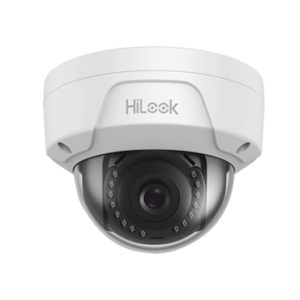 HiLook Series / Domo IP 2 Megapixel / 30 mts IR / Exterior IP67 / Antivandálica IK10 / dWDR / PoE / Lente 2.8 mm