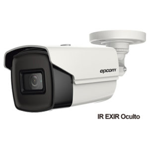 Bullet 4K (8Megapixeles) TURBOHD / Gran Apertura / Exterior IP67 / IR EXIR 60 mts