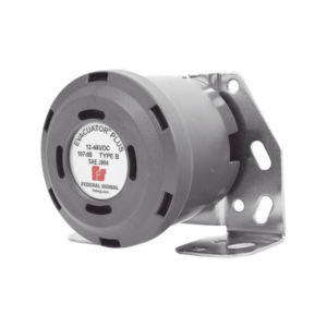 Alarma de Reversa y Sirena Preventiva, 12-48 Vcc, 107 dB para Trabajo Pesado