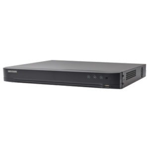 DVR 4 Megapixel / 4 Canales TURBOHD + 2 Canales IP / 1 Bahía de Disco Duro / 1 Canal de Audio / Vídeoanálisis