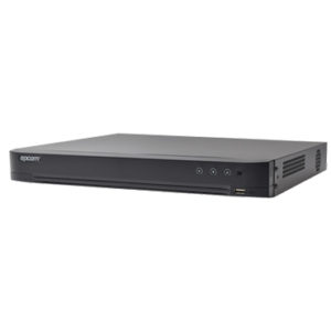 DVR 4 Megapixel / 4 Canales TURBOHD + 2 Canales IP / 1 Bahía de Disco Duro / 1 Canal de Audio / Vídeoanálisis