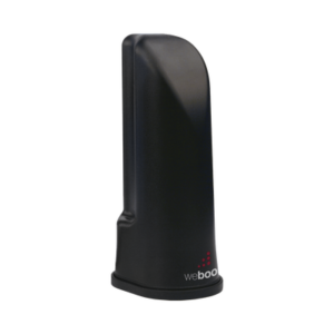 Antena de escritorio tipo cilindro color negra. Cubre las bandas de frecuencia celular. Especial para amplificadores y dispositivos celulares 4G y 3G. Con 1.52 m de cable RG-174 y con conector SMA macho.