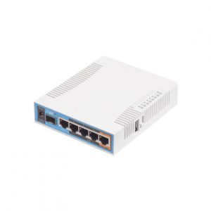 5 puertos Gigabit Ethernet 1 USB Wifi Doble banda MIKROTIK RB962UIGS-5HACT2HNT
