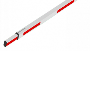 WEJOIN WJTBM6 - Brazo Telescópico Octagonal de 4.5m a 6 metros / Franjas Reflejantes / Compatible con Barreras Wejoin de 6 metros modelos WJCB01SVIL56TC y WJCB01SVIL56