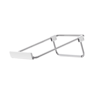 Soporte para Laptop / Plegable / Ajustable de 87 a 131 mm / Amplia compatibilidad 11''-16'' / Capacidad de carga 20 KG / Antideslizante / Ultra Ligero / Metal / ABS / Silicona / Color Plata