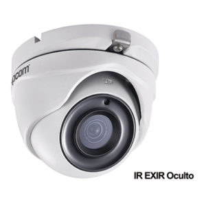 Eyeball TURBOHD 5 Megapixel / Lente 2.8 mm / 4 Tecnologías (TVI / AHD / CVI /CVBS) / 20 mts IR EXIR / IP67 /