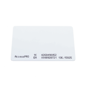 Tarjeta Dual / Proximidad 125 KhZ (tipo EM)+ MIFARE 13.56 Mhz 1Kb