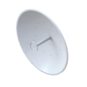 Antena Direccional airFiber X, ideal para enlaces Punto a Punto (PtP), frecuencia 5 GHz (4.9 - 5.8 GHz) de 34 dBi slant 45