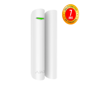 AJAX DoorProtectPlusW - Detector de apertura, vibración e inclinación inalámbrico. Color Blanco