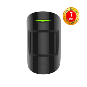 AJAX MotionProtect PlusB - Detector de movimiento inalámbrico Microondas e Infrarrojo. Color Negro