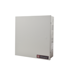 Fuente de Poder ALTRONIX de 12/24 Vcc (Seleccionable) / 1 Salida / Capacidad de Respaldo / Supervisión por Falla de CA, Batería Baja y Presencia de Batería (Común, NC y NO) / UL-294, UL 1481, cUL, CSFM, MEA, NFPA 72 y FM.
