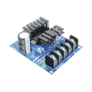 Fuente de Alimentación Lineal Tipo Circuito Impreso para 6, 12, y 24 Vcc con Capacidad de Respaldo basado en Baterías.