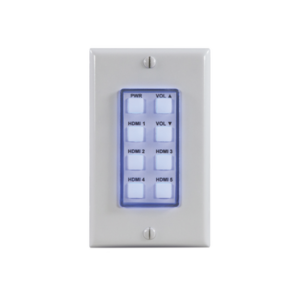 Panel de control de red de 8 botones