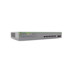 Switch PoE+ Gigabit WebSmart de 10 puertos 10/100/1000 Mbps (2 x Combo) + 2 puertos gigabit SFP (Combo), 75 W
