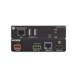 OMEGA 4K/UHD Receptor HDBaseT para HDMI con USB