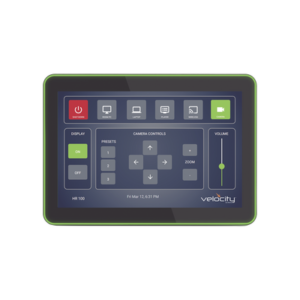Panel táctil de sistema Velocity de 10” todo en uno con gateway integrado color negro