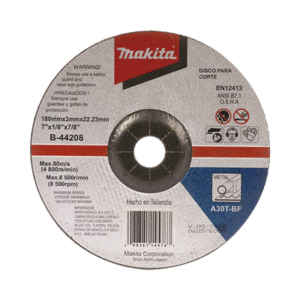Disco de corte para metal de 7"