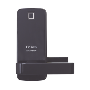 Cerrojo Electrónico con Manija y Lector de Huella/ Tarjeta para Puerta de Vidrio