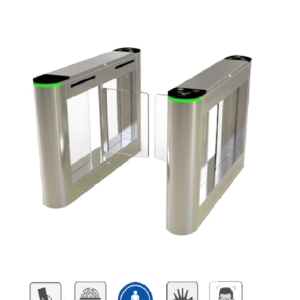 ZKTECO SBTL300 - Barrera Peatonal Bidireccional / Acero SUS304 / Aleta de Acrílico / 110V / Exterior Protegido / 30 Personas x Min. / 2 millones de Ciclos / Carril 75 cm / Infrarrojos / Sistema de Seguridad / No cuenta con Lectores y Panel