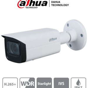 DAHUA IPC-HFW2431TN-ZS-S2 - Camara IP Bullet 4 Megapixeles/ Lente Motorizado de 2.7 a 13.5mm/ IR 60Mts/ WDR Real 120dB/ Starlight/ WDR Real 120dB/ Videoanaliticos con IVS/ Ranura Micro SD/ IP67/ PoE/