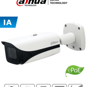 DAHUA IPC-HFW5241EN-ZE-0560 - Cámara IP Bullet Resolución de 2 MP/ Lente Mot. 5.3 a 64mm/ ∢ 58°-4°/ IR 150 mts/ IA WizMind/ Detección Facial/ Protección Perimetral/ Conteo de Personas/ Starlight/ ePoE/ WDR/ H.265/ IP67/ IK10/ E&S Alarma/ E&S Audio/