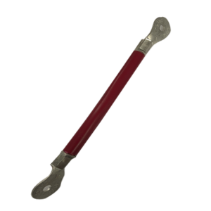 Cable para Baterías, 0.2 m, rojo, Calibre 2 AWG con Terminales de Ojo en Ambos Extremos