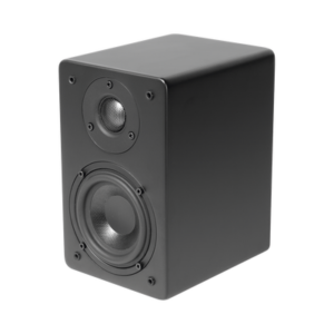 Altavoz de Estantería | Woofer de 4'' | Tweeter de 1 | Acabado negro mate | 40 watts | 8ohms