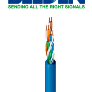 BELDEN 1583A006U1000 - Cable UTP / 4 Pares / Categoria 5E / 24 AWG / 305 Metros / 100% Cobre / Color azul/