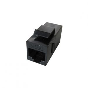 Cableado Estructurado Cople UTP CAT 5E Negro TVC aC5U6RJ45BKS