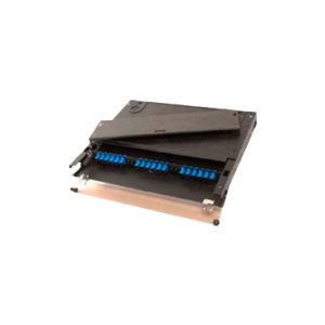 Cableado Estructurado Panel de distribución de fibra 18 puertos 1UR 19 pulgadas Negro SAXXON APP1118PORT