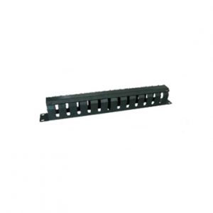 Cableado Estructurado organizador horizontal 1U 19pulgadas Montaje en rack METAL TVC aADTCM02
