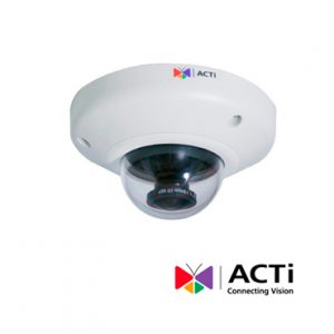 Cam IP DOMO ACTI E97 10mp 3.6mm POE 1080p IK08 Micro SD