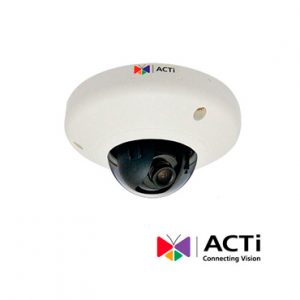Cam IP MINIDOMO Ext ACTI E918 3mp WDR Superior