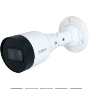 DAHUA IPC-HFW1230S1-A-S5 - Camara IP Bullet de 2 Megapixeles/ Lente de 2.8mm/ 102 Grados de Apertura/ Micrófono Integrado/ H.265+/ IR de 30 Metros/ IP67/ PoE/ DWDR/