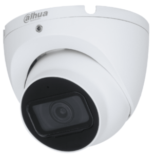 DAHUA IPC-HDW1830T-S6 - Camara IP Domo 4k/ 8 Megapixeles/ Lente de 2.8 mm/ 105 Grados de Apertura/ Micrófono Integrado/ IR de 30 Metros/ Metálica/ H.265/ IP67/ DWDR/ PoE/