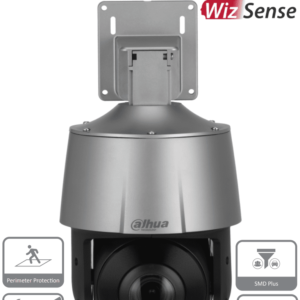 DAHUA SD3A205-GNP-PV - Camara IP PTZ de 2 Megapixeles/ 5x de Zoom Optico/ WizSense/ Starlight/ IR de 30 Mts/ Microfono y Altavoz Integrado/ Audio 2 Vías/ Protección Perimetral/ Disuasión Activa/ 1 Led de Luz Blanca/ IP67/ PoE/
