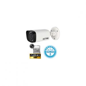 Camara de Bala HDCVI 4 MP IR 30 mts lente varifocal metalica SAXXON BVF3640ME