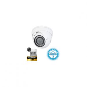 Camara de Domo HDCVI 4MP lente 2.7mm 12mm Metalica SAXXON PRO DVF3640ME