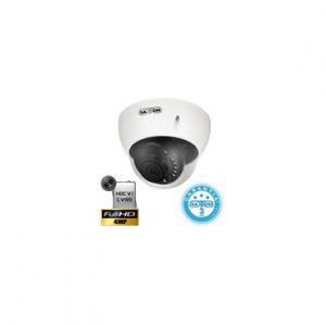 Camara de Domo HDCVI 4MP lente 2.8mm Antivandalica Metalica SAXXON PRO DF3640TM