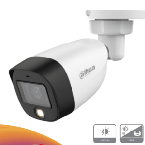 DAHUA HAC-HFW1509C-LED-28 - Cámara Bullet Full Color de 5 Megapixeles/ Lente de 2.8 mm/ 112 Grados de Apertura/ Leds para 20 Mts/ WDR de 120 dB/ Starlight/ IP67/ #ProHDCVI