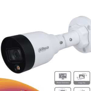 DAHUA IPC-HFW1439S1-LED-S4 - Camara IP Bullet de 4 Megapixeles/ Full Color/ H.265+/ Lente de 2.8mm/ 95 Grados de Apertura/ 15 Metros de Iluminación con Luz Visible/ WDR de 120 dB/ #LoNuevo