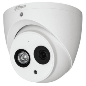 DAHUA HAC-HDW1801EM-A-36 - Cámara Domo 4k/ 8 Megapíxeles/ Metálica/ Microfono Integrado/ Lente de 3.6 mm/ IR de 50 Metros/ WDR Real de 120 dB/ IP67/ Soporta: CVI/CVBS/AHD/TVI/