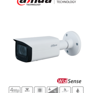 DAHUA IPC-HFW3441TN-ZS-27135 - Cámara IP Bullet Resolución de 4 MP/ Lente Mot. 2.7 a 13.5mm/ ∢ 104°-27°/ IR 60 mts/ IA WizSense/ Detección de Movimiento Inteligente/ Protección Perimetral/ Starlight/ PoE/ WDR/ H.265/ IP67/