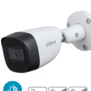 DAHUA HAC-HFW1231CM-28 - Camara Bullet 1080p/ Super Adapt/ Metalica/ Lente de 2.8mm/ WDR Real de 130 dB/ 107 Grados de Apertura/ 30 Mts de IR/ IP67/ Soporta CVI/AHD/TVI y CBVS/ Ideal para Contrastes de Luz/