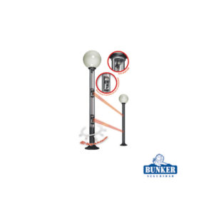 Carcasa ultra resistente y elegante tipo farola