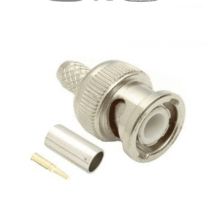 SAXXON PSUBR08 - Bolsa de 10 Conectores BNC Macho para Apretar/